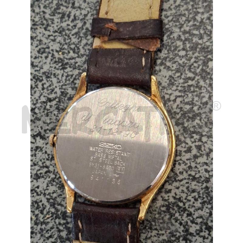 OROLOGIO DA POLSO SEIKO QUARTZ 5Y31-8A20 | Mercatino dell'Usato Frossasco 3
