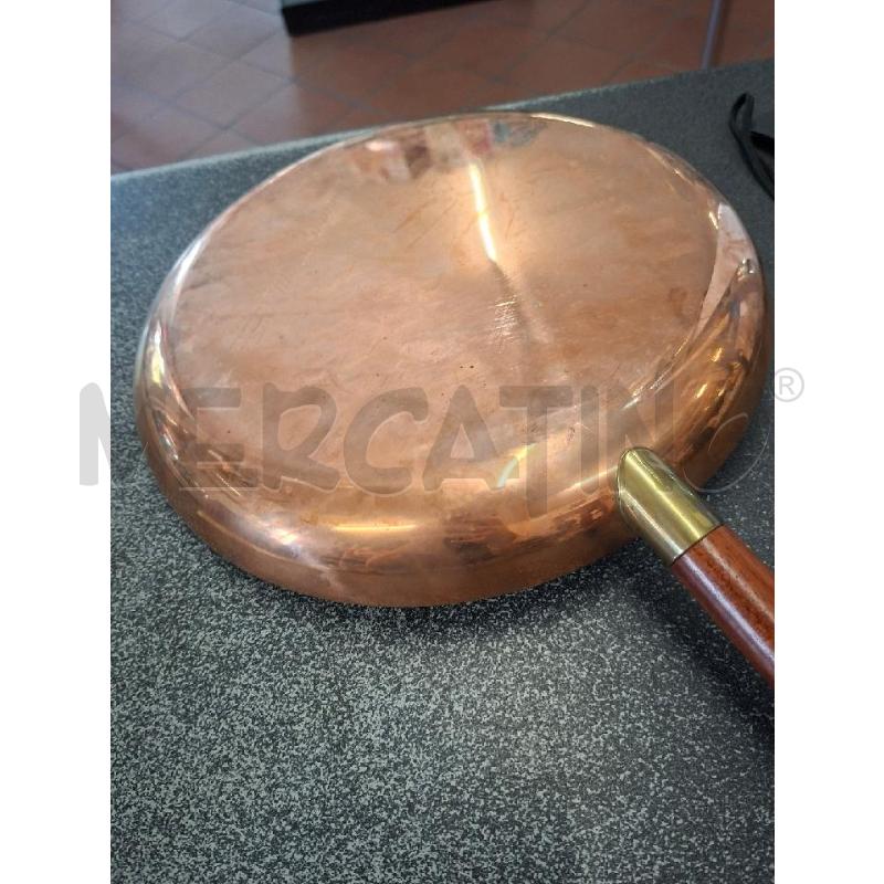 PADELLA D29 RAME MAN LEGNO | Mercatino dell'Usato Frossasco 4