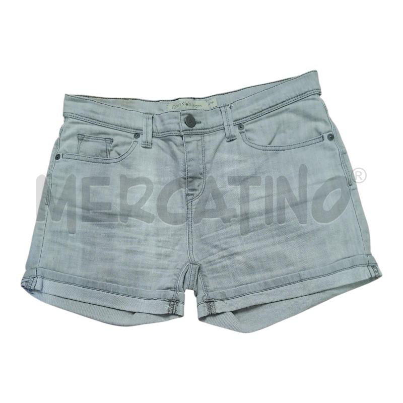 PANTALONCINO DONNA CALVIN KLEIN JEANS GRI TG.42 | Mercatino dell'Usato Frossasco 1