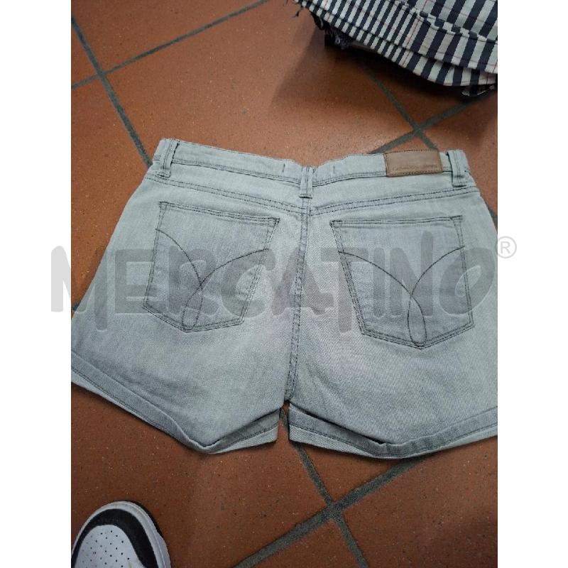 PANTALONCINO DONNA CALVIN KLEIN JEANS GRI TG.42 | Mercatino dell'Usato Frossasco 3