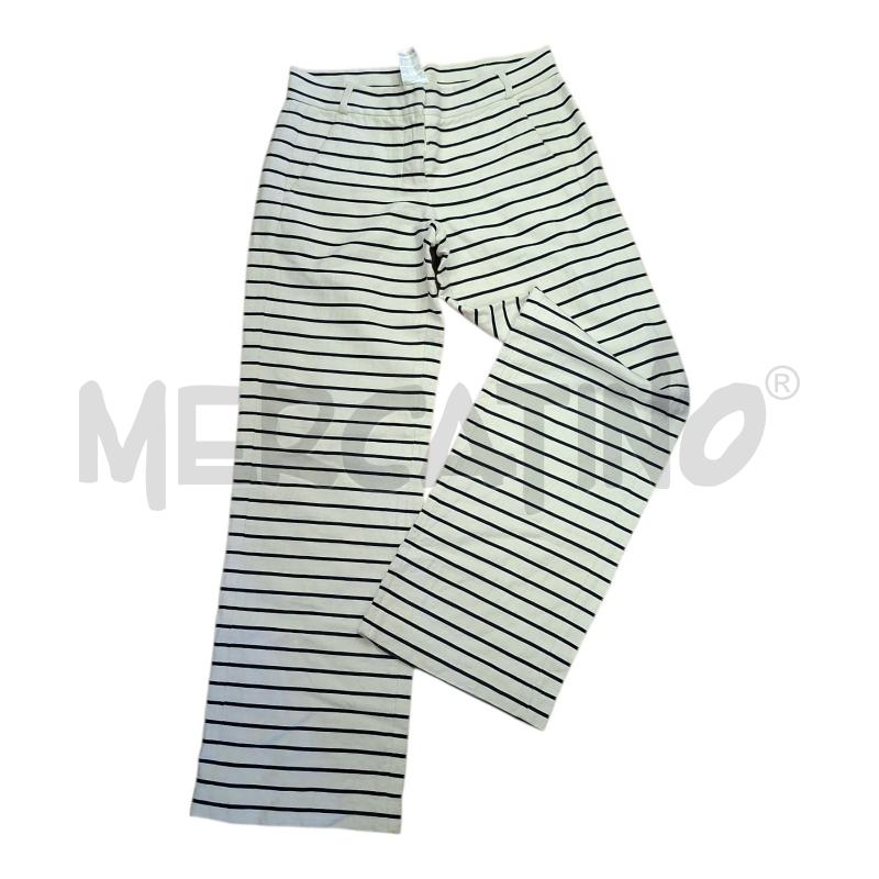 PANTALONE DONNA S' MAXMARABCO RIGHE BLU TG.38 | Mercatino dell'Usato Frossasco 1