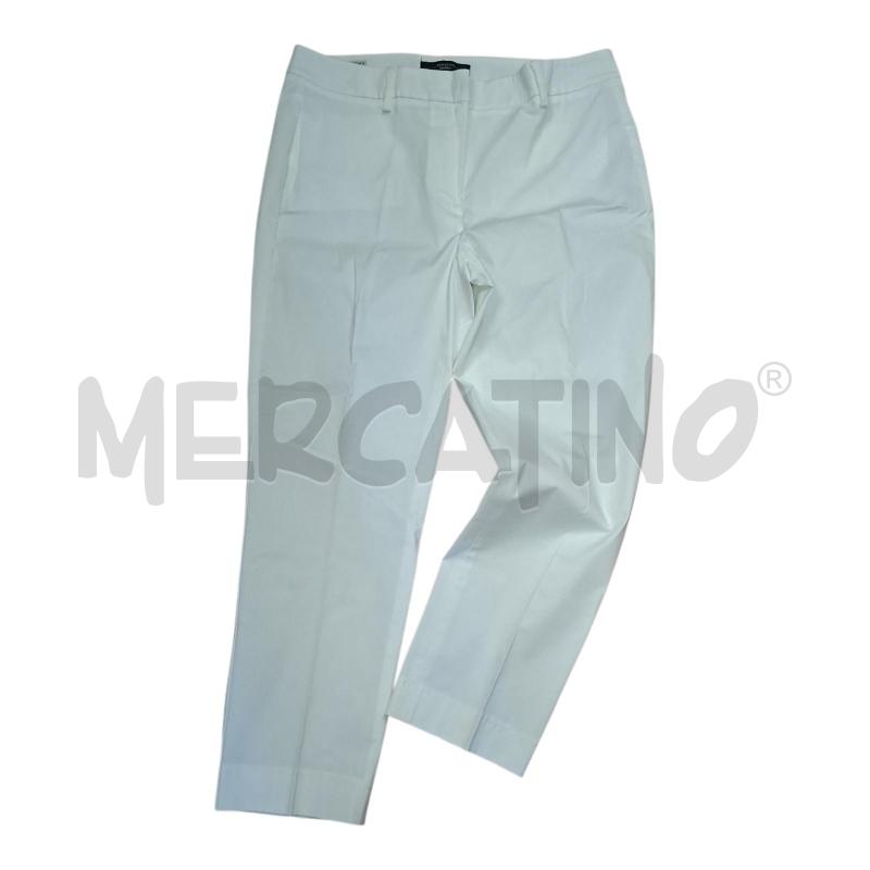 PANTALONE DONNA WEEKEND MAX MARA BCO TG.44 | Mercatino dell'Usato Frossasco 1