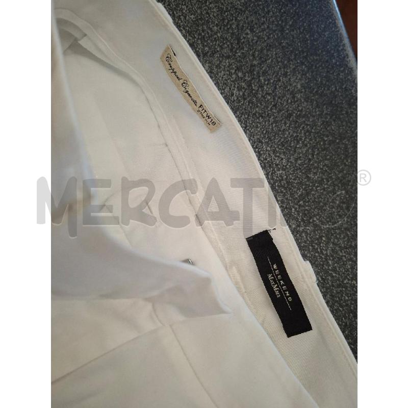 PANTALONE DONNA WEEKEND MAX MARA BCO TG.44 | Mercatino dell'Usato Frossasco 2