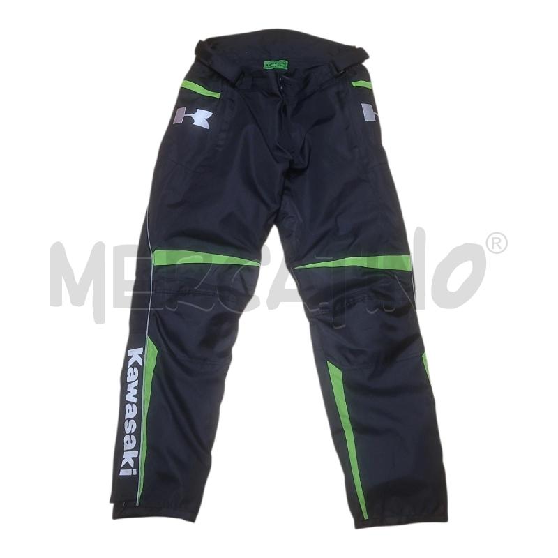 PANTALONE UOMO TUTA MOTO NERO VDE KAWASAKI | Mercatino dell'Usato Frossasco 1