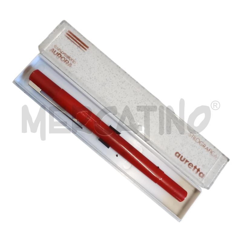 PENNA STILOGRAFICA ROSSA AURETTA | Mercatino dell'Usato Frossasco 1