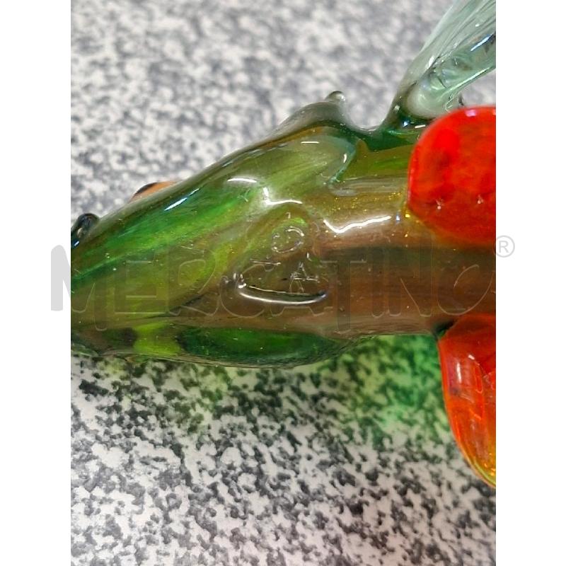 PESCE VETRO MARCHIO VAG 12CM | Mercatino dell'Usato Frossasco 2