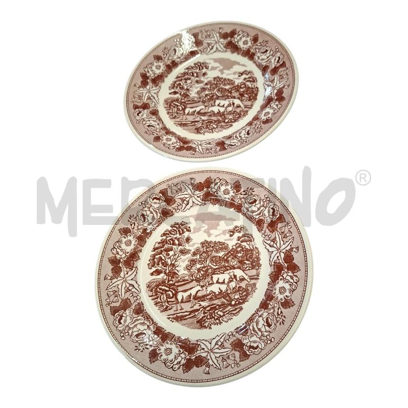 PIATTINI PZ.2 D20 CER FANT MARR SWISS LANDSCAPE | Mercatino dell'Usato Frossasco 1