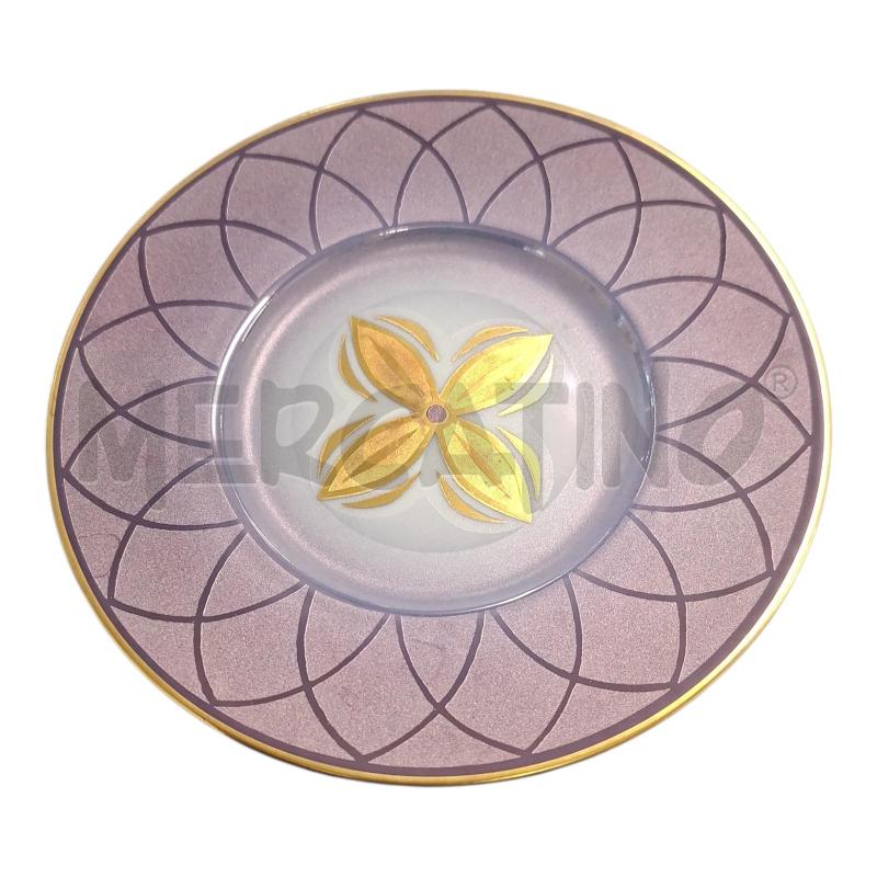 PIATTINO DECORATIVO CER VIOLA/DOR MORBELLI D15 | Mercatino dell'Usato Frossasco 1