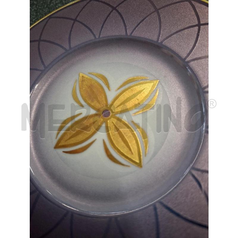PIATTINO DECORATIVO CER VIOLA/DOR MORBELLI D15 | Mercatino dell'Usato Frossasco 2