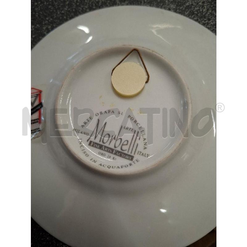 PIATTINO DECORATIVO CER VIOLA/DOR MORBELLI D15 | Mercatino dell'Usato Frossasco 3