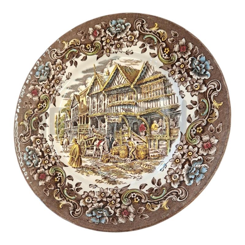 PIATTO D25 CER ROYAL TUDOR FANT MARR | Mercatino dell'Usato Frossasco 1