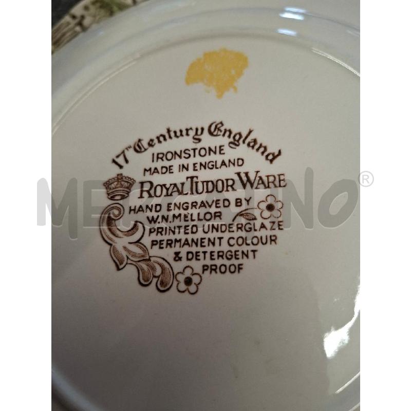 PIATTO D25 CER ROYAL TUDOR FANT MARR | Mercatino dell'Usato Frossasco 3
