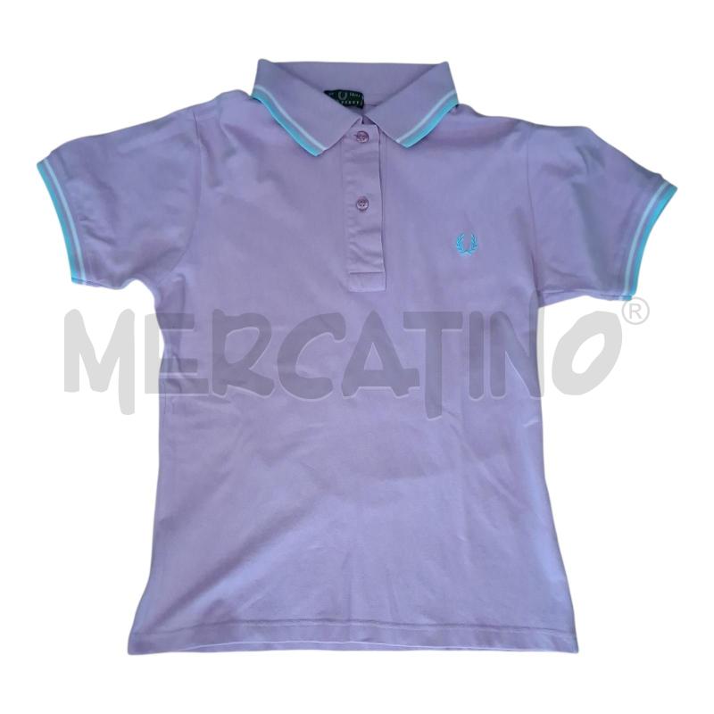 POLO RAGAZZA FRED PERRY LILLA TG.14 | Mercatino dell'Usato Frossasco 1