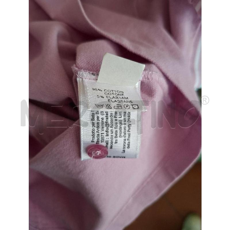 POLO RAGAZZA FRED PERRY LILLA TG.14 | Mercatino dell'Usato Frossasco 4