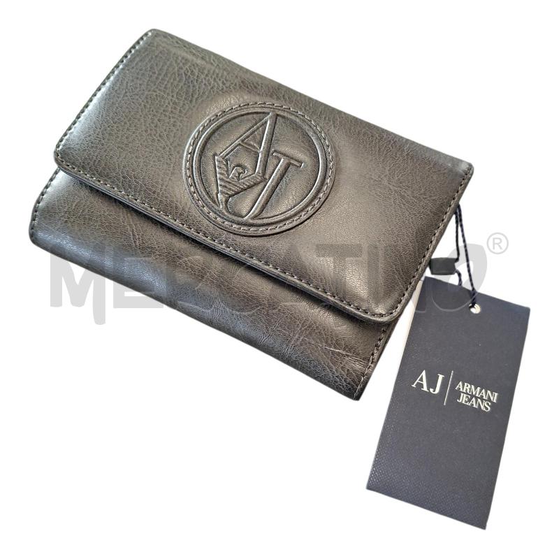 PORTA FOGLIO 15X10 ARMANI JEANS GRIGIO | Mercatino dell'Usato Frossasco 1