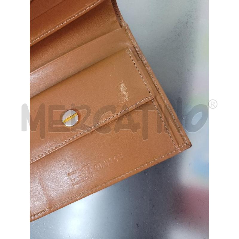 PORTA FOGLIO PELLE BEIGE BORBONESE 900146 | Mercatino dell'Usato Frossasco 2