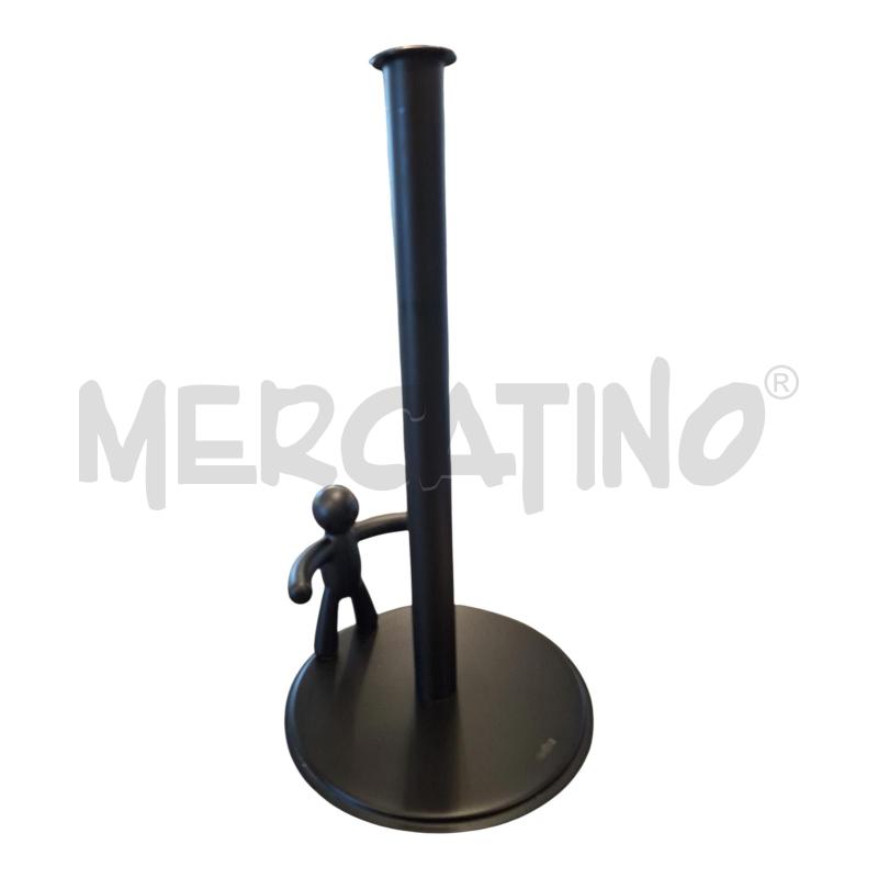 PORTA ROTOLO NERO OMINO UMBRA | Mercatino dell'Usato Frossasco 1