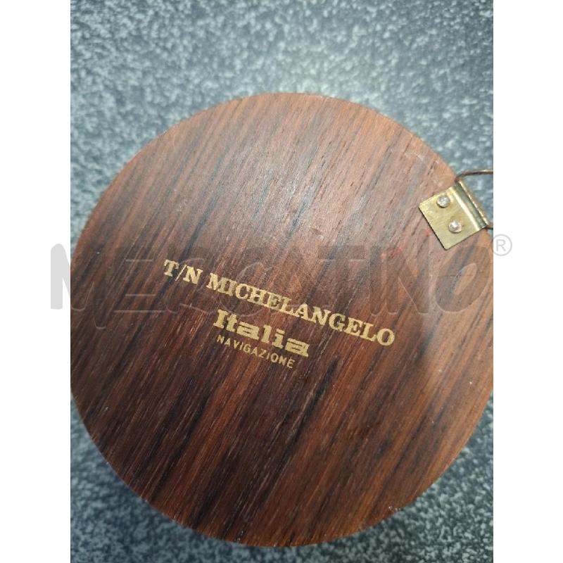 QUADRETTO TONDO S9 LEGN/MET MICHELANGELO NAVIGAZIONE | Mercatino dell'Usato Frossasco 3