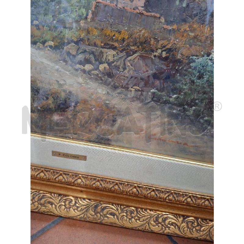 QUADRO 102X82 PAESAGGIO P.COLONNA | Mercatino dell'Usato Frossasco 3