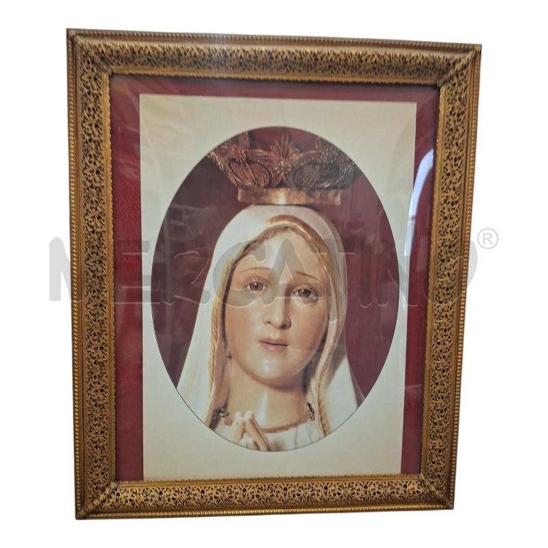 QUADRO 30X35 CORN MET DORATO MADONNA | Mercatino dell'Usato Frossasco 1