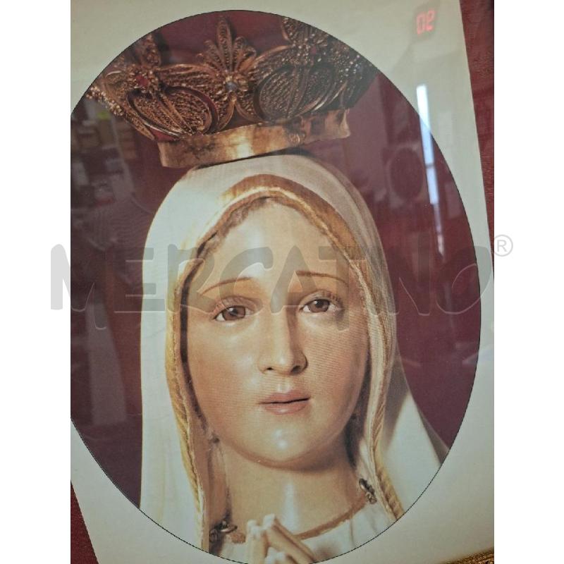 QUADRO 30X35 CORN MET DORATO MADONNA | Mercatino dell'Usato Frossasco 2