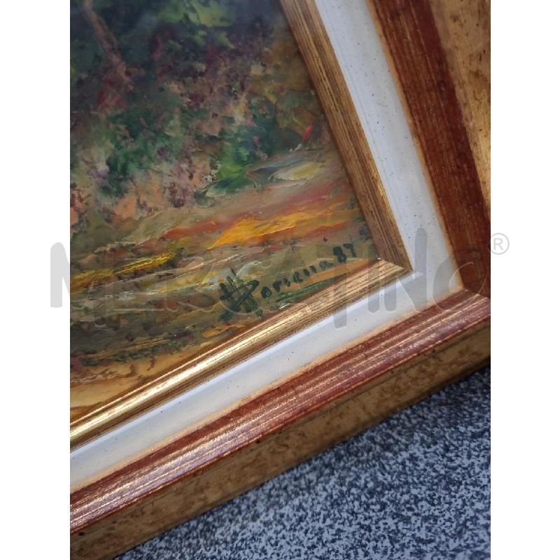 QUADRO 33X28 PAESAGGIO MORIENA N.28 | Mercatino dell'Usato Frossasco 2