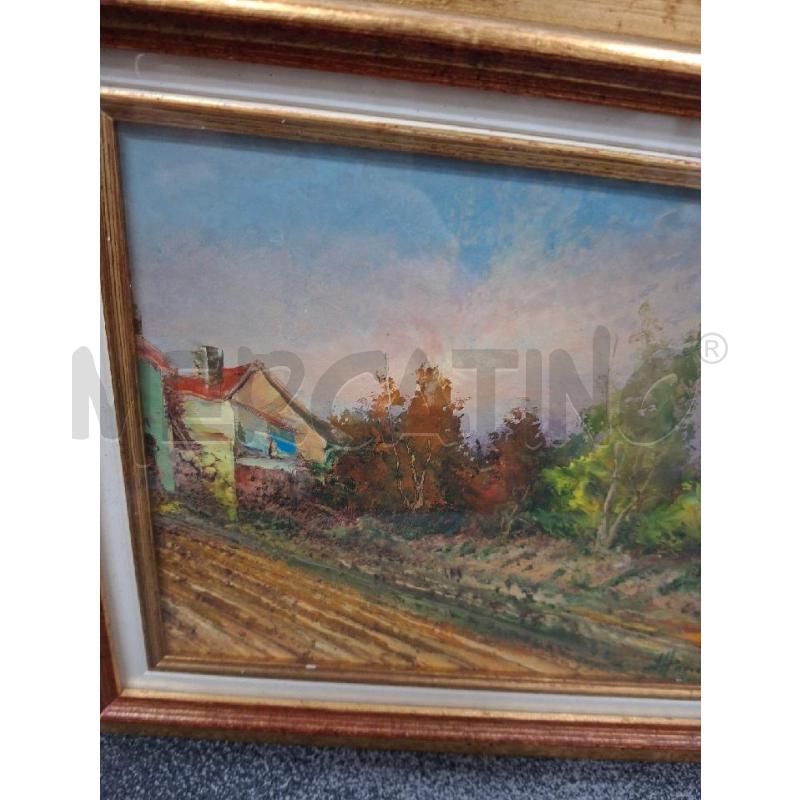 QUADRO 33X28 PAESAGGIO MORIENA N.28 | Mercatino dell'Usato Frossasco 3