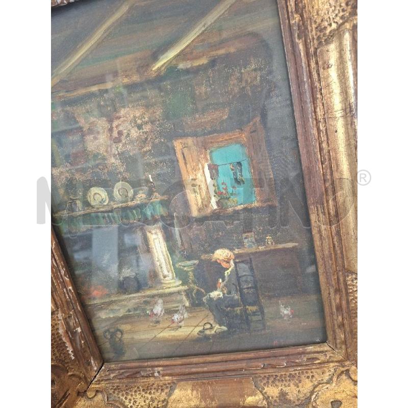 QUADRO 40X50 DIPINTO MARIO FATTORI CORN DOR | Mercatino dell'Usato Frossasco 3