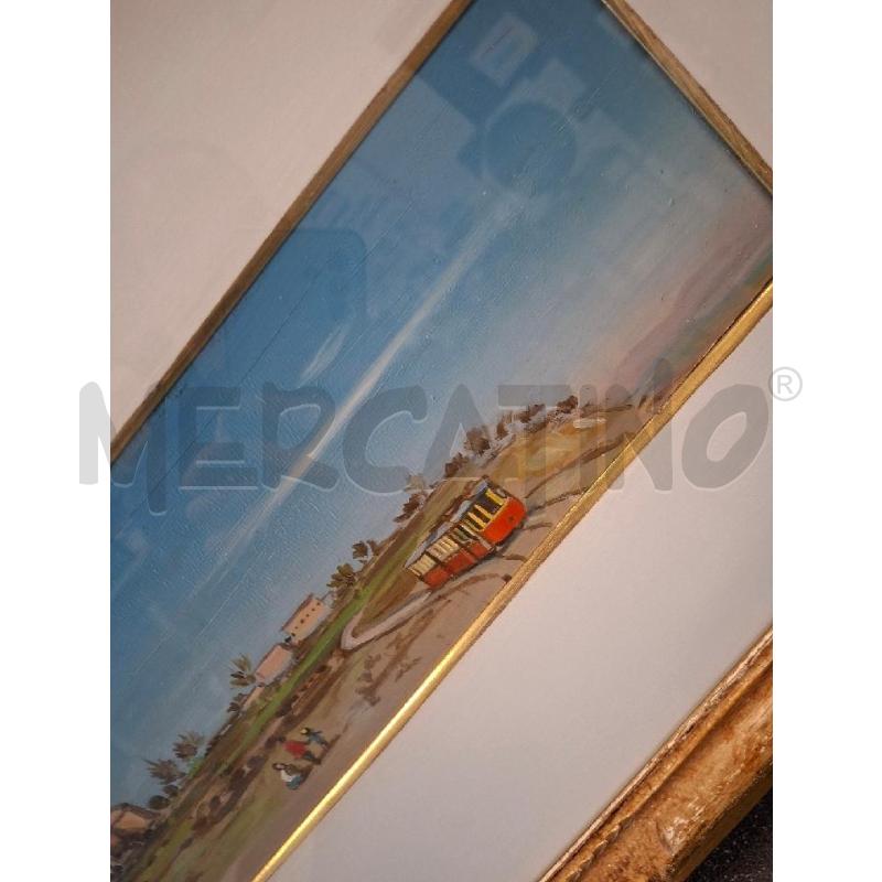 QUADRO 40X77 R.GAZZERA FUNICOLARE A SUPERGA 1970 | Mercatino dell'Usato Frossasco 4