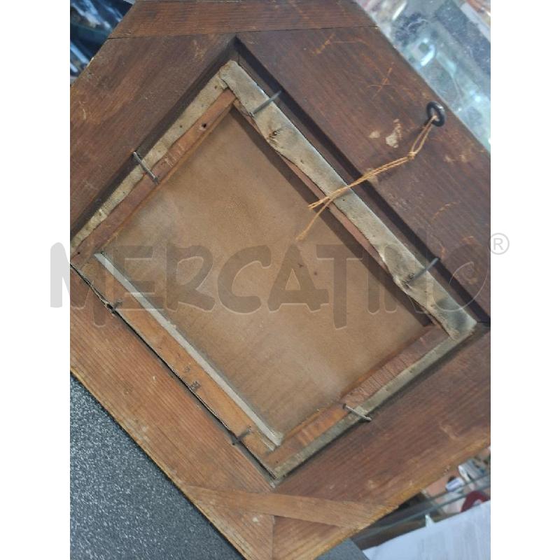 QUADRO 42X35 GALLINE CORN DORATA CON FIRMA | Mercatino dell'Usato Frossasco 5