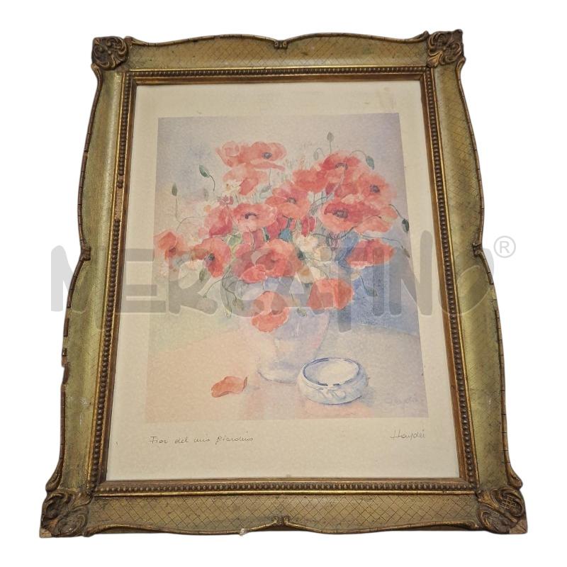QUADRO 47X35 CORN DORATA | Mercatino dell'Usato Frossasco 1