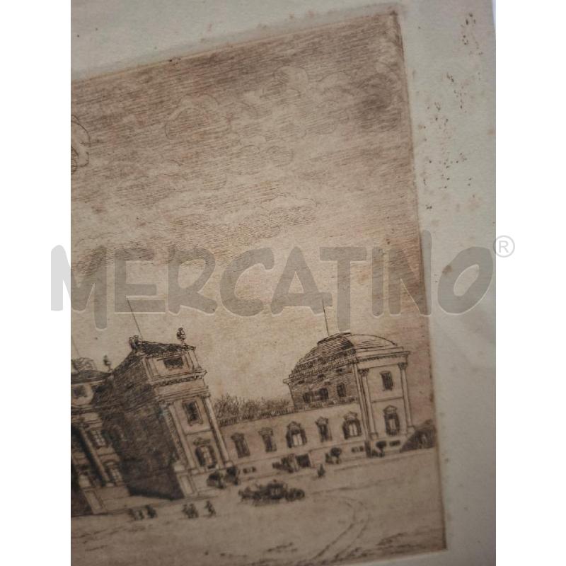 QUADRO 50X37 ACQUAFORTE G.MORENO 1932 | Mercatino dell'Usato Frossasco 2