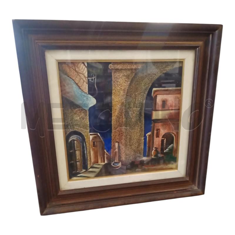 QUADRO 50X50 NOTTURNO CALABRESE M.LAFRANCHINI  | Mercatino dell'Usato Frossasco 1