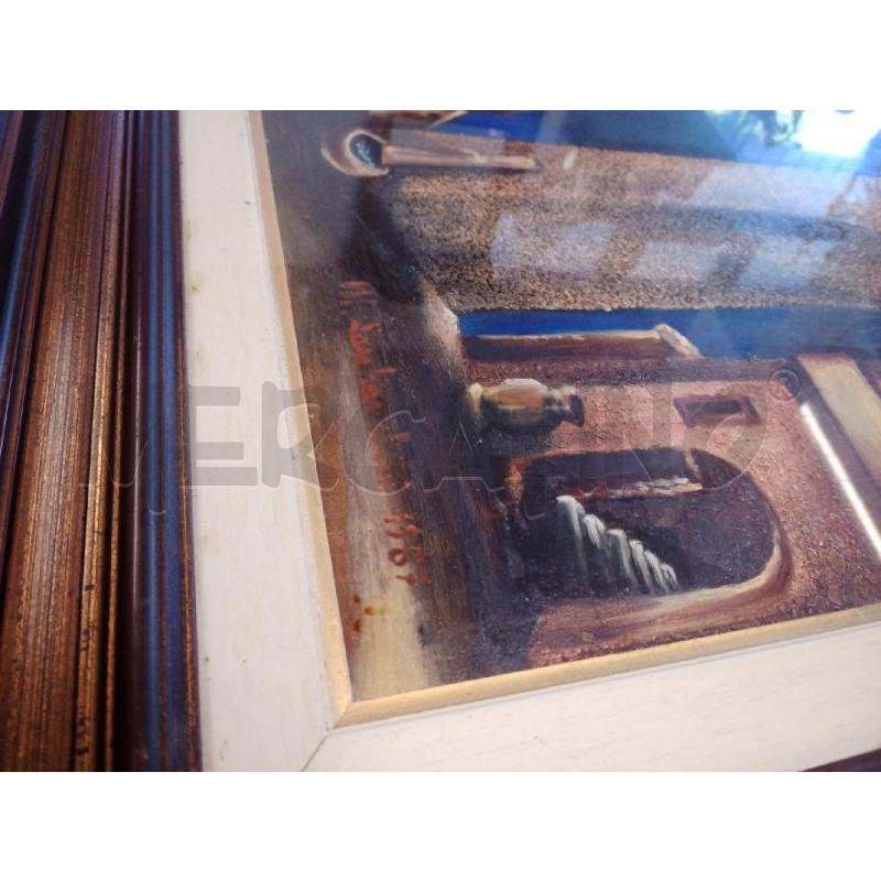 QUADRO 50X50 NOTTURNO CALABRESE M.LAFRANCHINI  | Mercatino dell'Usato Frossasco 2