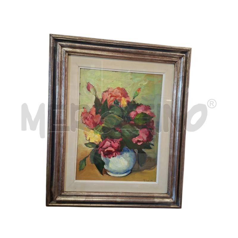 QUADRO 50X60 CORNAZZ/GRI FIORI CHELI | Mercatino dell'Usato Frossasco 1