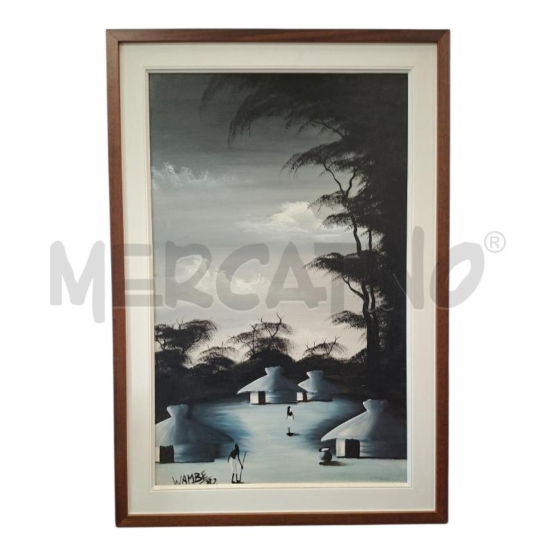 QUADRO 50X74 TELA WAMBE | Mercatino dell'Usato Frossasco 1