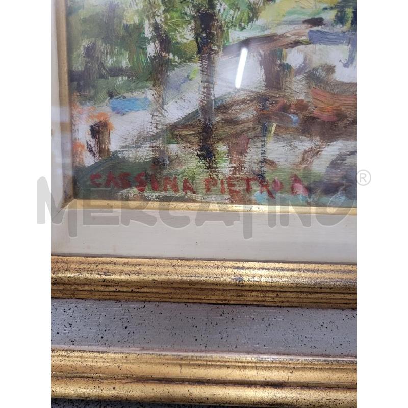 QUADRO 60X50 PIETRO AUGUSTO CASSINA PAESAGGIO | Mercatino dell'Usato Frossasco 2