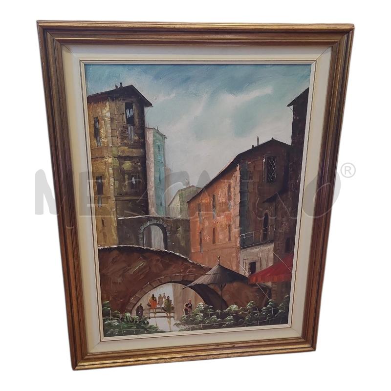 QUADRO 66X86 OLIO SU TELA *SALVINI* | Mercatino dell'Usato Frossasco 1