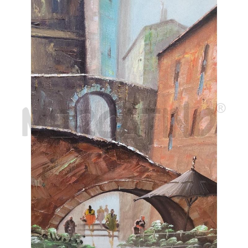 QUADRO 66X86 OLIO SU TELA *SALVINI* | Mercatino dell'Usato Frossasco 3