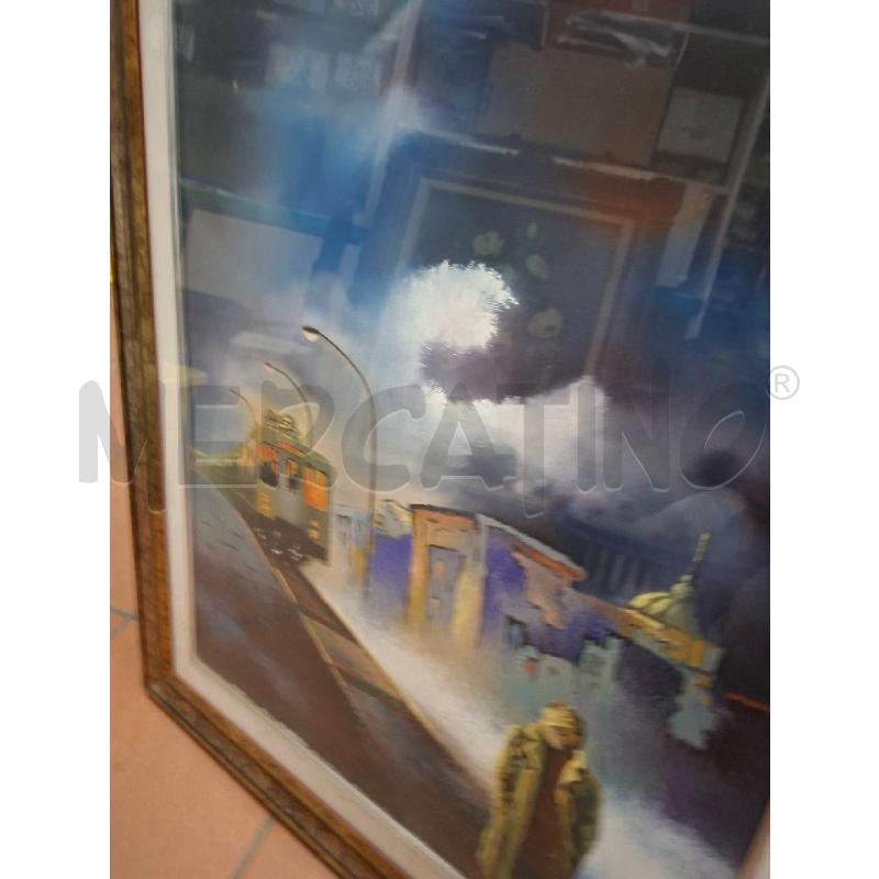 QUADRO 67X77 CITTA OLIO SU TELA *G.NEBBIA* | Mercatino dell'Usato Frossasco 3