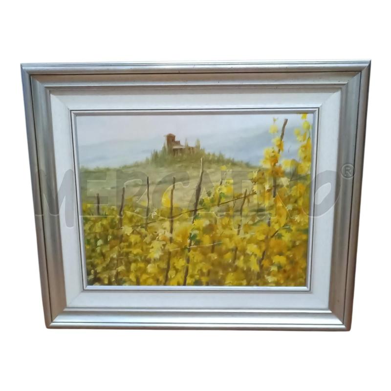QUADRO 70X62 OLIO SU TELA MALVIZZATI | Mercatino dell'Usato Frossasco 1
