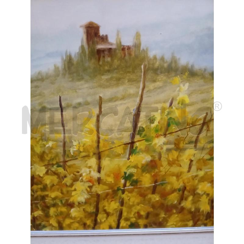 QUADRO 70X62 OLIO SU TELA MALVIZZATI | Mercatino dell'Usato Frossasco 2