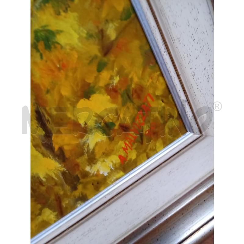 QUADRO 70X62 OLIO SU TELA MALVIZZATI | Mercatino dell'Usato Frossasco 3
