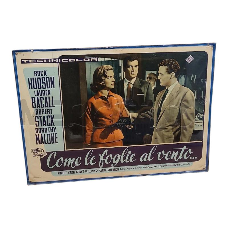 QUADRO 71X51 LOCANDINA COME LE FOGLIE AL VENTO | Mercatino dell'Usato Frossasco 1