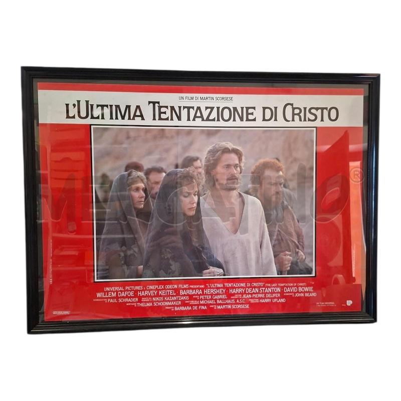 QUADRO 73X53 LOCANDINA L'ULTIMA TENTAZIONE DI CRISTO | Mercatino dell'Usato Frossasco 1