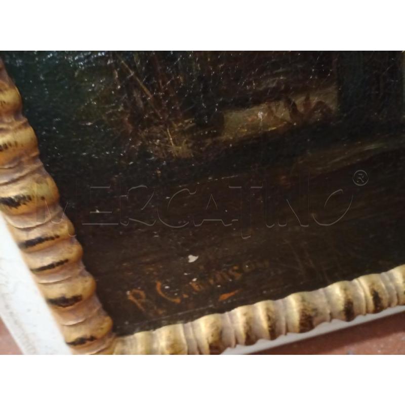 QUADRO 87X62 TELA CON FIRMA CAVALLI | Mercatino dell'Usato Frossasco 3