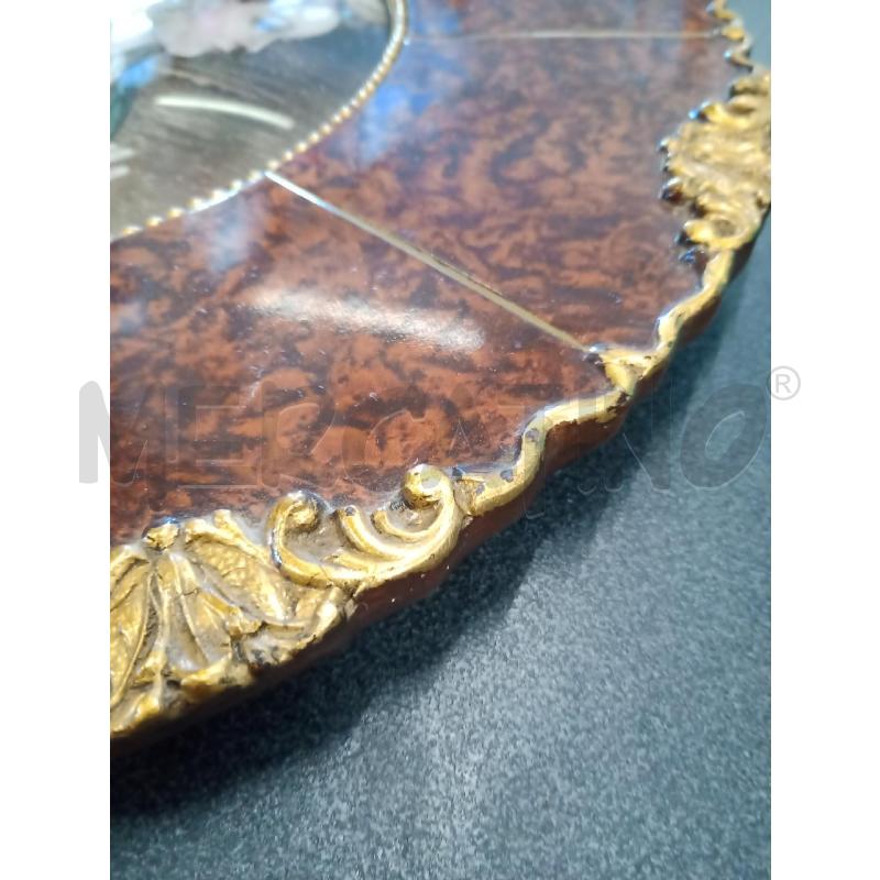 QUADRO OVALE 47X40 LEGNO DOR  | Mercatino dell'Usato Frossasco 2