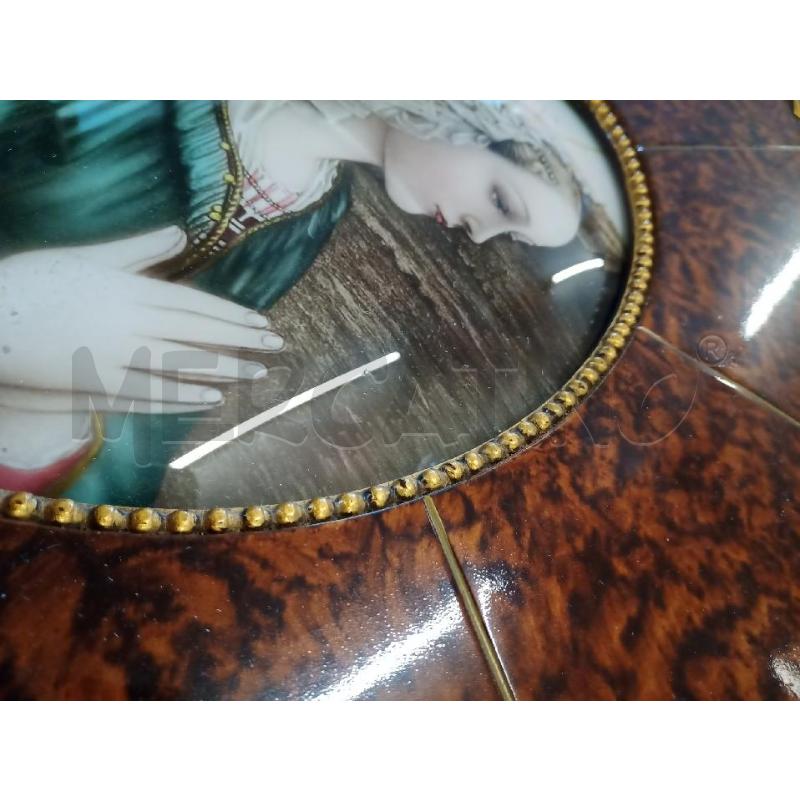 QUADRO OVALE 47X40 LEGNO DOR  | Mercatino dell'Usato Frossasco 3
