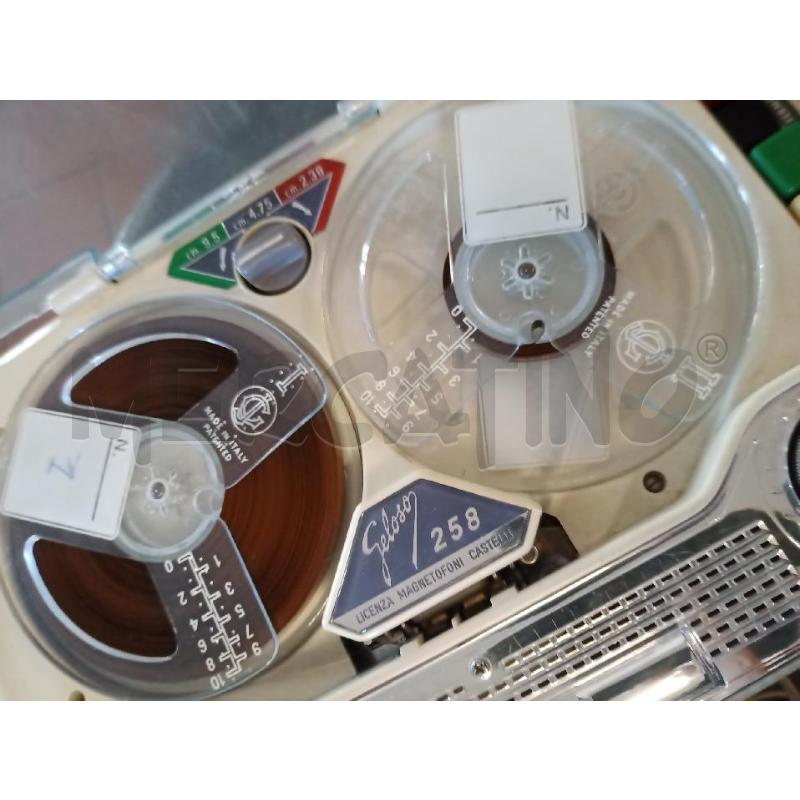 REGISTRATORE GELOSO G.528 CON MICROFONO  | Mercatino dell'Usato Frossasco 2