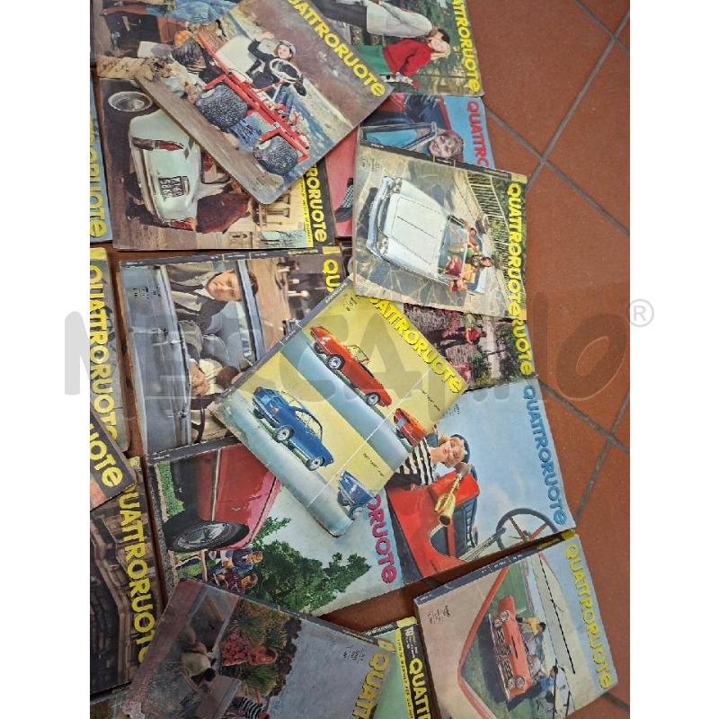 RIVISTE VECCHIE PZ.25 QUATTRORUOTE 1963-64-65 | Mercatino dell'Usato Frossasco 2